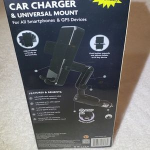 Car charging mount